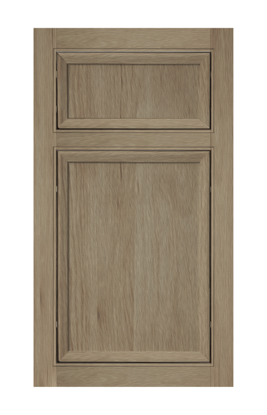 Beaded Frame Beveled Edge door sample in Honey Birch by Europly
