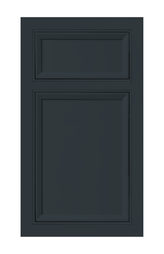 Beaded Frame Beveled Edge door sample in Space Grey by Europly
