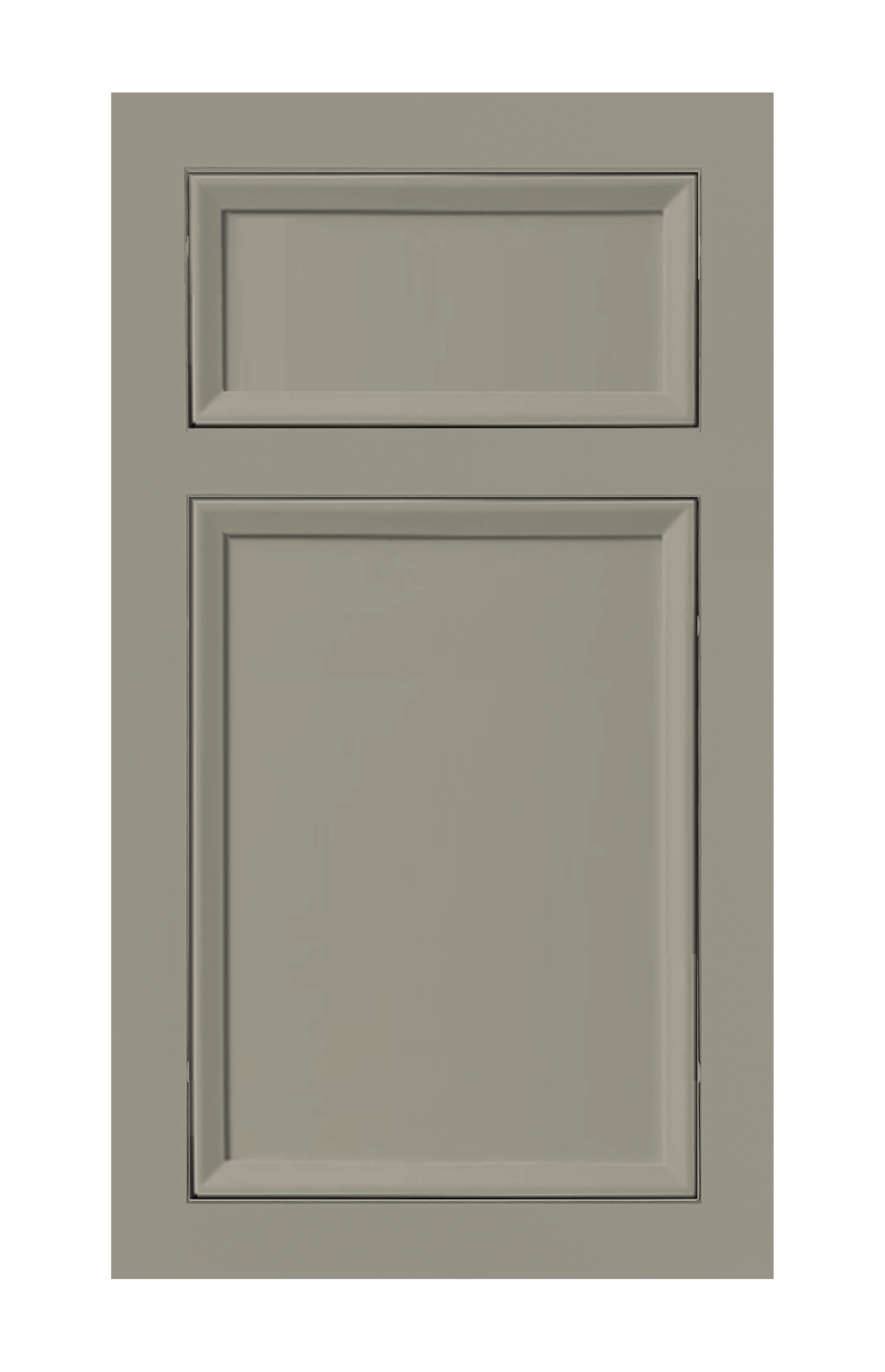 Traditional Frame Beveled Edge door sample in Vanilla by Europly