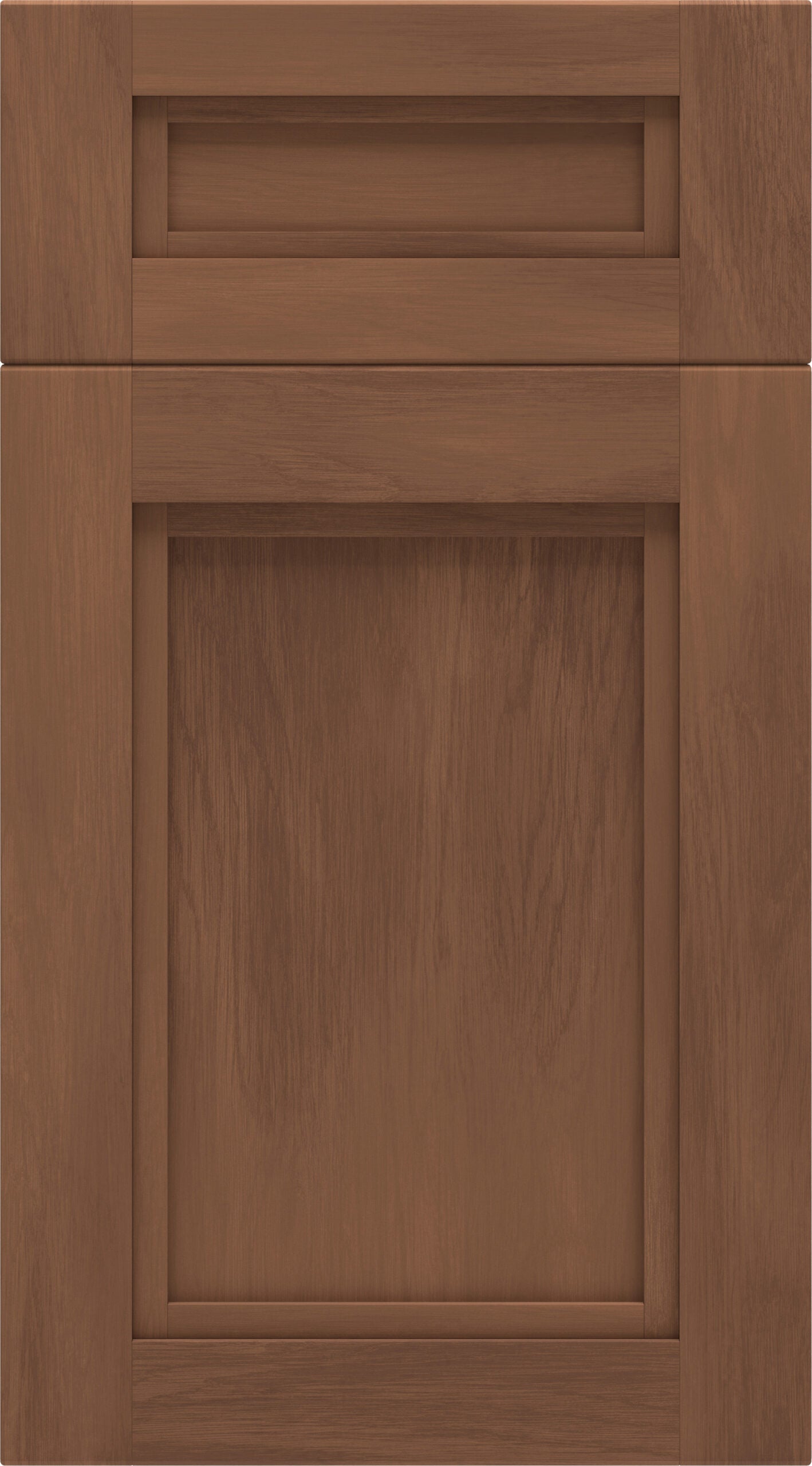 Havana door sample in Walnut by Parriot Wood