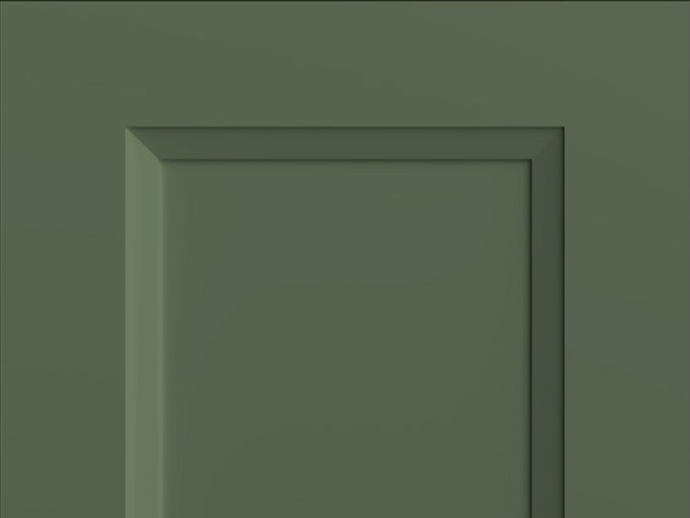 Sydney + door sample in Evergreen by CNC Cabinetry