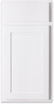 Hatteras in Polar White by North Point Cabinetry